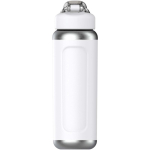 Dubbelwandige vacuümgeïsoleerde waterfles 710 ml Stanley kleur wit tweede weergave achterkant