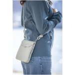 Waterbestendige organizer tas voor accessoires met RFID kleur lichtgrijs luxe weergave 2