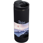 Lekvrije dubbelwandige thermobeker met fliptopdeksel 350ml Stanley kleur zwart
