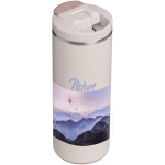 Lekvrije dubbelwandige thermobeker met fliptopdeksel 350ml Stanley kleur lichtroze