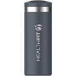 Lekvrije dubbelwandige thermobeker met fliptopdeksel 350ml Stanley kleur grijsachtig blauw weergave bedrukking logo 2