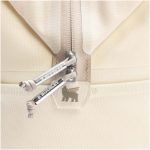 Koeltas met netvak en ritssluiting voor 20 blikjes Stanley kleur beige weergave detail 2