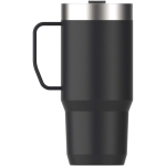 Thermische mok met morsbestendig deksel en dubbele wand 473ml Stanley kleur zwart tweede weergave achterkant