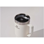Thermische mok met morsbestendig deksel en dubbele wand 473ml Stanley kleur beige