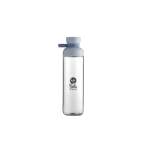 Waterfles met lekvrije klapdop 900ml Mepal kleur blauw weergave tampondruk