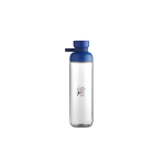 Waterfles met lekvrije klapdop 900ml Mepal kleur pastel blauw weergave tampondruk