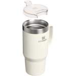 Thermische roestvrijstalen beker met spatdeksel 710ml Stanley kleur beige tweede weergave