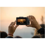 Prixton digitale camera 64 MP met kantelbaar 3'' IPS-scherm kleur zwart luxe weergave