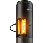 Draagbare koffiemachine 15bar druk en oplaadbaar 80ml Prixton kleur zwart weergave detail 1