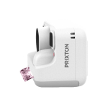 Instantcamera voor kinderen met afdrukfunctie 1.300 mAh Prixton kleur wit weergave zijkant