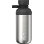 Waterfles met dubbele opening en schroefdop 500ml Mepal kleur zwart weergave bedrukking logo 2