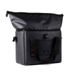 Draagbare koelbox met rolsluiting en isolatie Nordic Drift 22 L kleur zwart vierde weergave