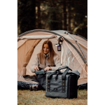 Draagbare koelbox met rolsluiting en isolatie Nordic Drift 22 L kleur zwart sfeer weergave 2