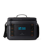 Grote koelbox met lekvrije voering Nordic Drift Storm 20L kleur zwart met afdrukgebied