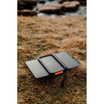 Opvouwbare zonnepowerbank met snelladen Nordic Drift Titan 10000mAh kleur zwart sfeer weergave 3
