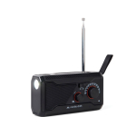 Noodradio met powerbank Nordic Drift Titan 4000mAh kleur zwart derde weergave