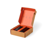 Magnetische handwarmer met powerbank Nordic Drift Everest 6000mAh kleur zwart weergave met doos