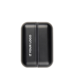 Magnetische handwarmer met powerbank Nordic Drift Everest 6000mAh kleur zwart met afdrukgebied