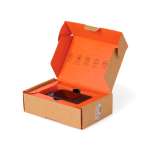 Draagbare koolmonoxidemelder 2000mAh Nordic Drift Everest kleur zwart weergave met doos