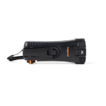 Noodzaklamp met slinger 2000mAh Nordic Drift Everest kleur zwart weergave met logo