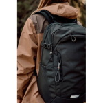 USB-C-snelloplaadkabel met karabijnhaak Nordic Drift Everest 60W kleur zwart sfeer weergave