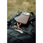USB-C-snelloplaadkabel met karabijnhaak Nordic Drift Everest 60W kleur zwart sfeer weergave 2