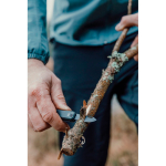 Multitool sleutelhanger van roestvrij staal Nordic Drift Adventure kleur zwart sfeer weergave 2