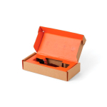 Multitool met 12 functies en karabijnhaak Nordic Drift Adventure kleur zwart tweede weergave met doos