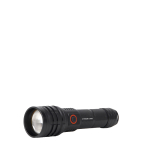 Oplaadbare zaklamp met verstelbare zoom en 1000 lm Nordic Drift Everest kleur zwart met afdrukgebied