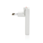 Ultradunne platte oplader met reisstekkers en USB-C 65W kleur wit vijfde weergave