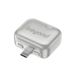 Slimme USB-C-oplaadadapter met overlaadbeveiliging 140W kleur zilver weergave met logo