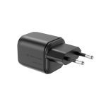 Compacte, milieuvriendelijke USB-lader met EU-stekker 100W kleur zwart tweede weergave