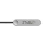 USB-C naar USB-C oplaadkabel met verstelbare telefoonhouder 65W kleur zwart weergave met logo
