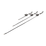Uitschuifbare USB-C-naar-USB-C-oplaadkabel 120 cm 16 pinnen 100 W kleur grijs vijfde weergave
