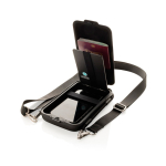 Harde reisorganizer met nekkoord Swiss Peak kleur zwart vierde weergave