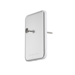 Magnetische QI2.2-powerbank van gerecycled aluminium, ultradun, 5000 mAh kleur zilver weergave 12