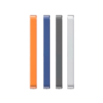 Ecologische magnetische powerbank met draadloos laden 15W 5000 mAh kleur zwart