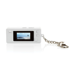 Instantcamera als sleutelhanger met kleurenscherm en USB-C 720P kleur wit vierde weergave