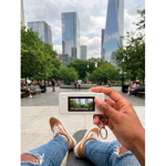 Instantcamera als sleutelhanger met kleurenscherm en USB-C 720P kleur wit sfeer weergave 3
