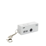 Instantcamera als sleutelhanger met kleurenscherm en USB-C 720P kleur wit met afdrukgebied