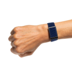 Ultradunne gezondheidsband met app en waterbestendigheid 1 ATM kleur marineblauw vierde weergave
