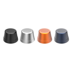 Compacte magnetische speaker met IPX4 bescherming 5W 500mAh kleur zwart