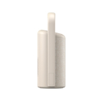 Compacte draadloze speaker met ingebouwde microfoon 10 W kleur beige vierde weergave
