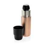 Thermosfles met geïntegreerde beker, lekvrij en vacuümisolatie 500 ml kleur taupe derde weergave