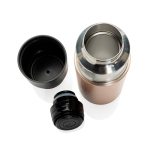 Thermosfles met geïntegreerde beker, lekvrij en vacuümisolatie 500 ml kleur taupe vierde weergave