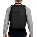 Laptoprugzak met snelle toegang en handgreep bovenop 16” Incase Icon kleur zwart weergave 17
