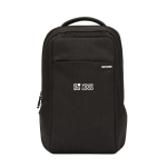 Laptoprugzak met snelle toegang en handgreep bovenop 16” Incase Icon kleur zwart met afdrukgebied