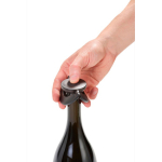 Ultradunne herbruikbare champagne stop die niet lekt AdHoc Gusto kleur zwart weergave 11