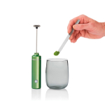 Matcha set in doos met glas en opschuimer 250 ml AdHoc Chado kleur groen vierde weergave