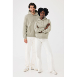 Unisex hoodie met geborstelde fleece 340 g/m2 Iqoniq Joshua kleur groene fles